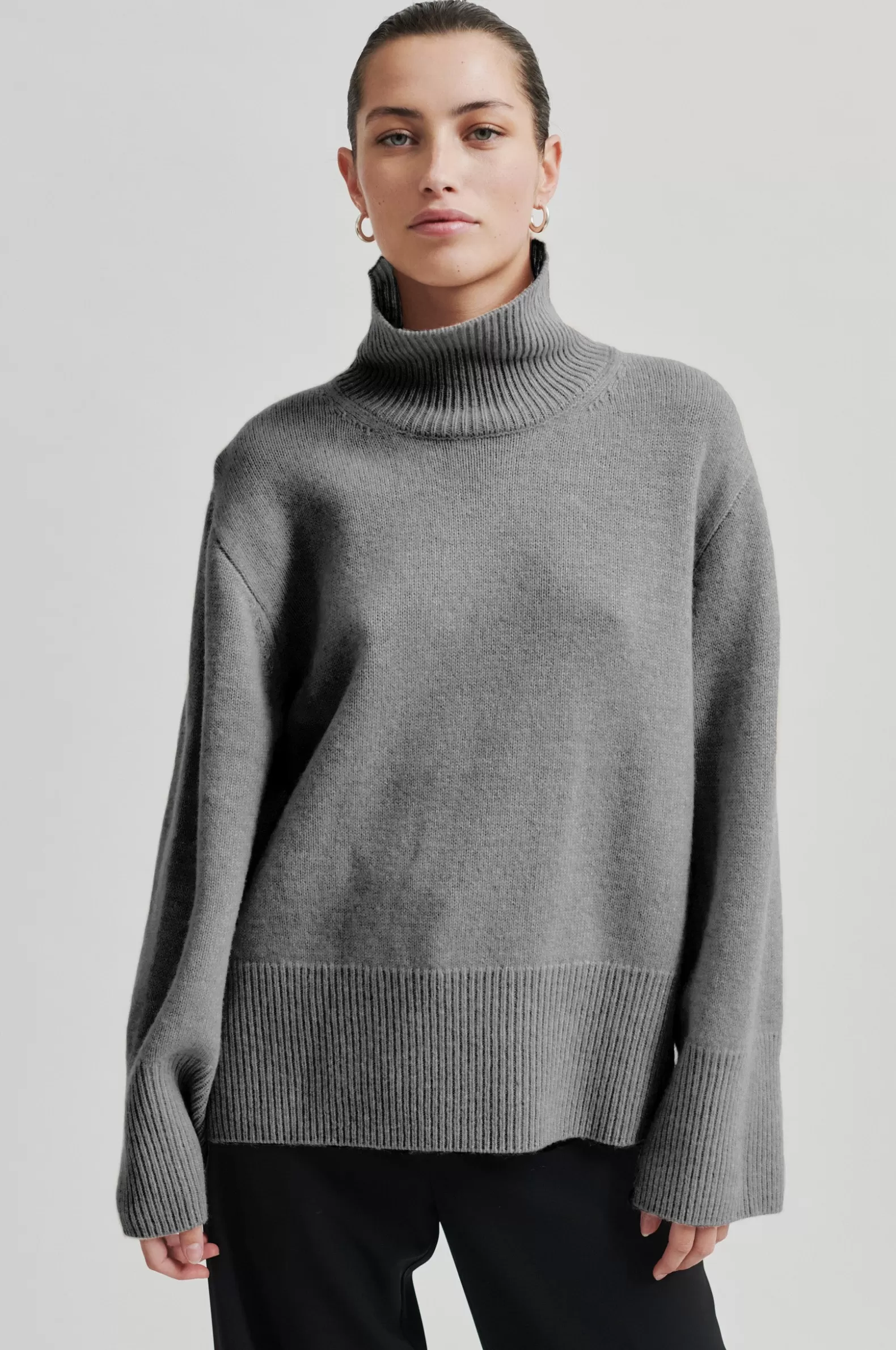 Second Female Alpha Knit T-Neck- Knitwear And Cardigans