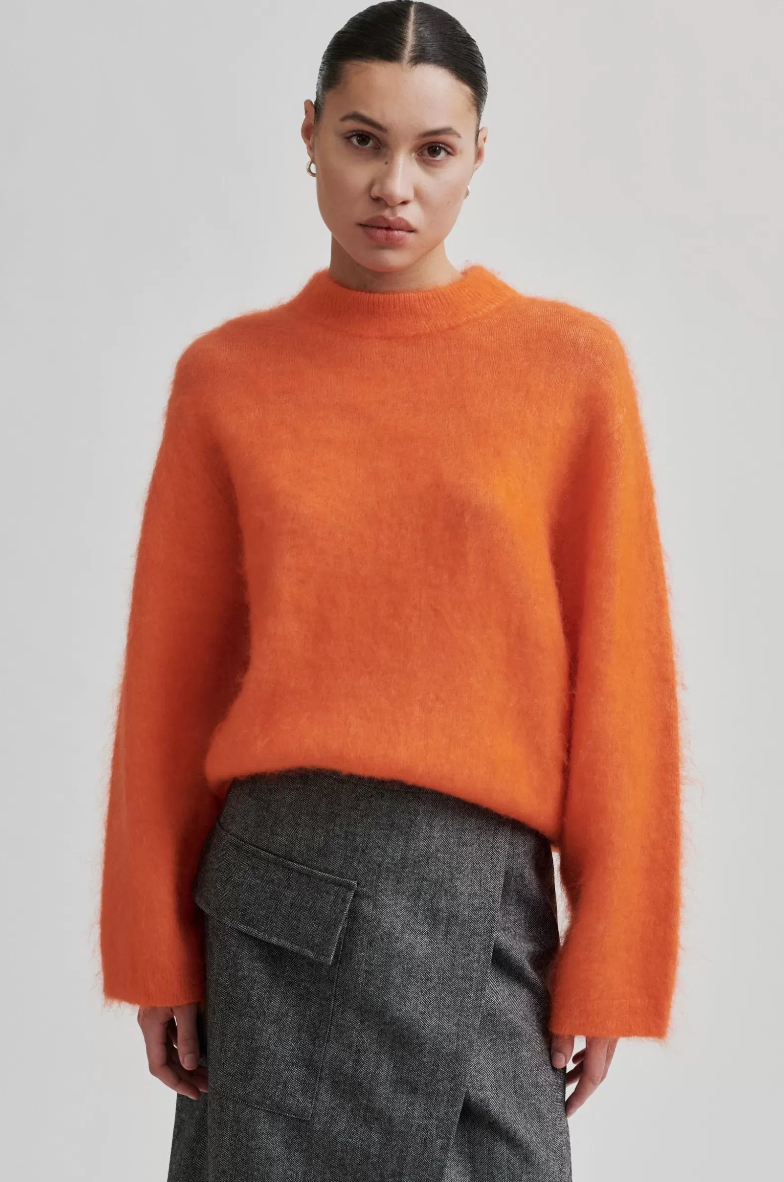 Second Female Anneleen Knit O-Neck- Knitwear And Cardigans