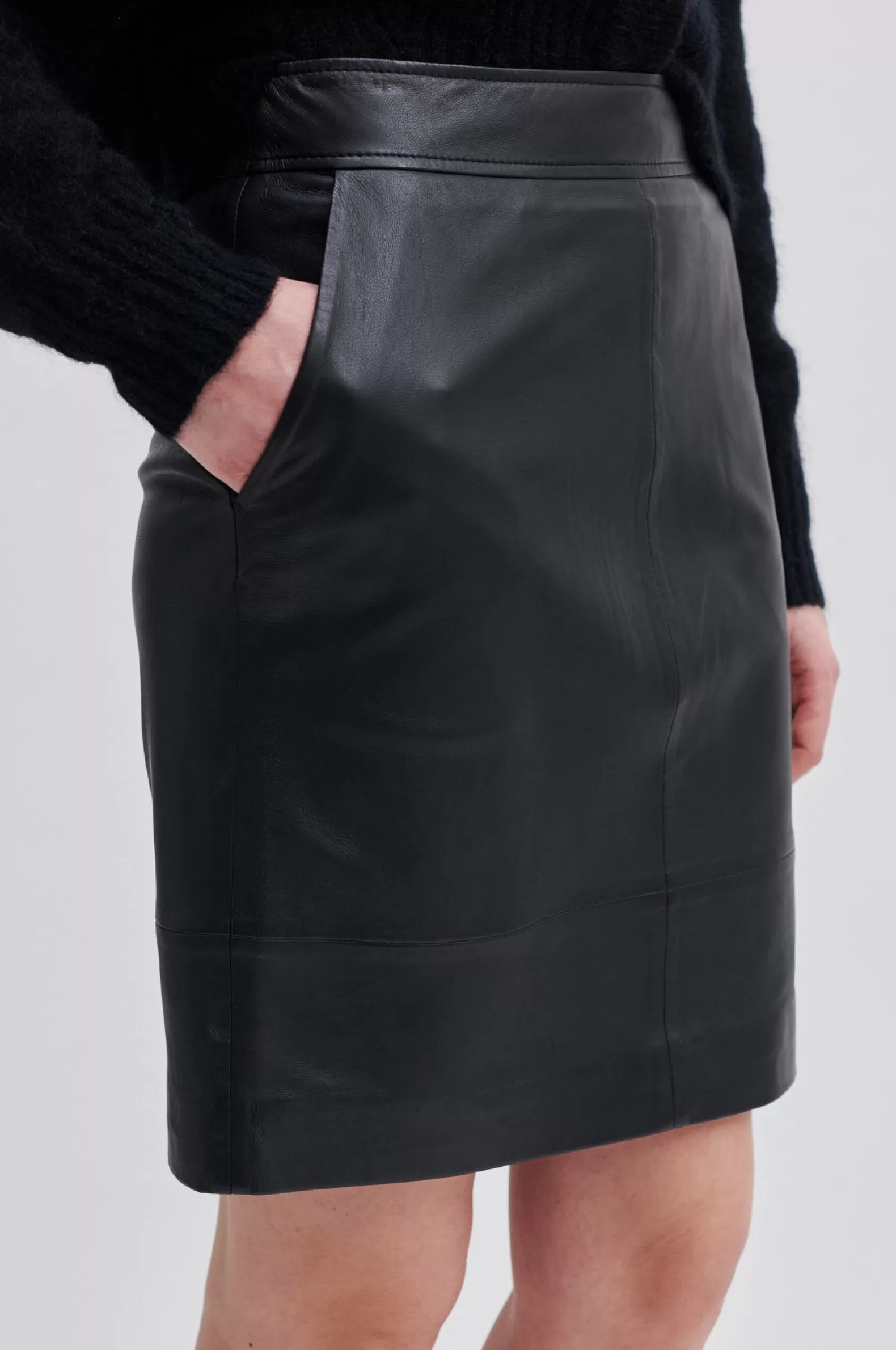 Second Female Francie Mini Leather Skirt- Skirts And Shorts