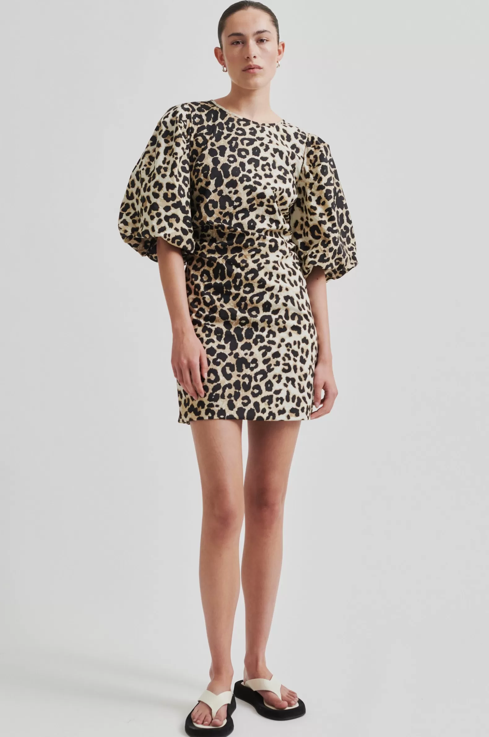 Second Female Leoa Mini Dress- Leopard Print | Dresses