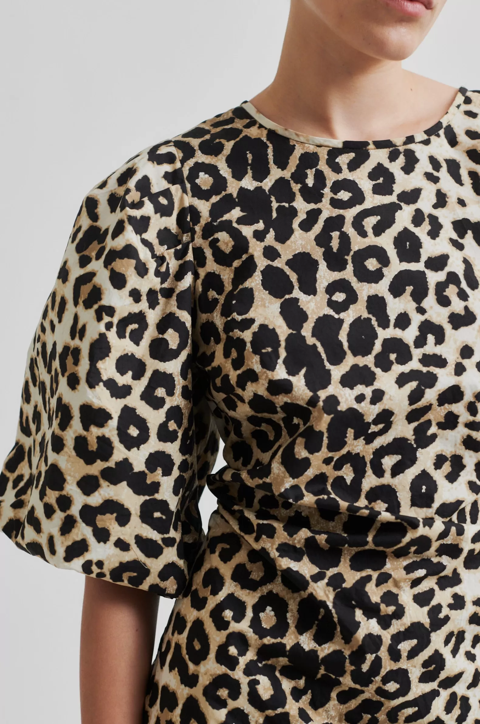 Second Female Leoa Mini Dress- Leopard Print | Dresses