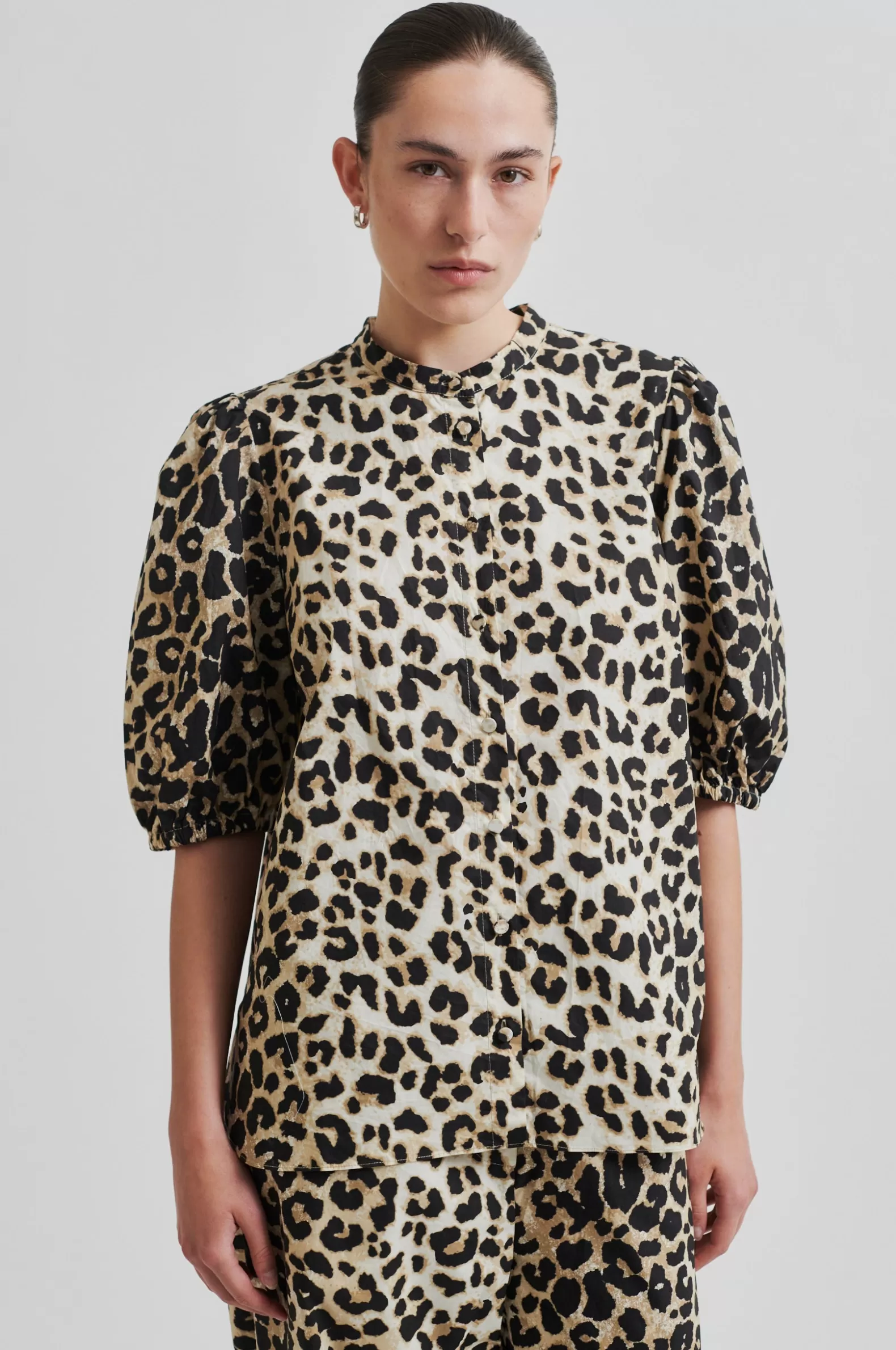 Second Female Leoa Shirt- Leopard Print | Shirts And Blouses