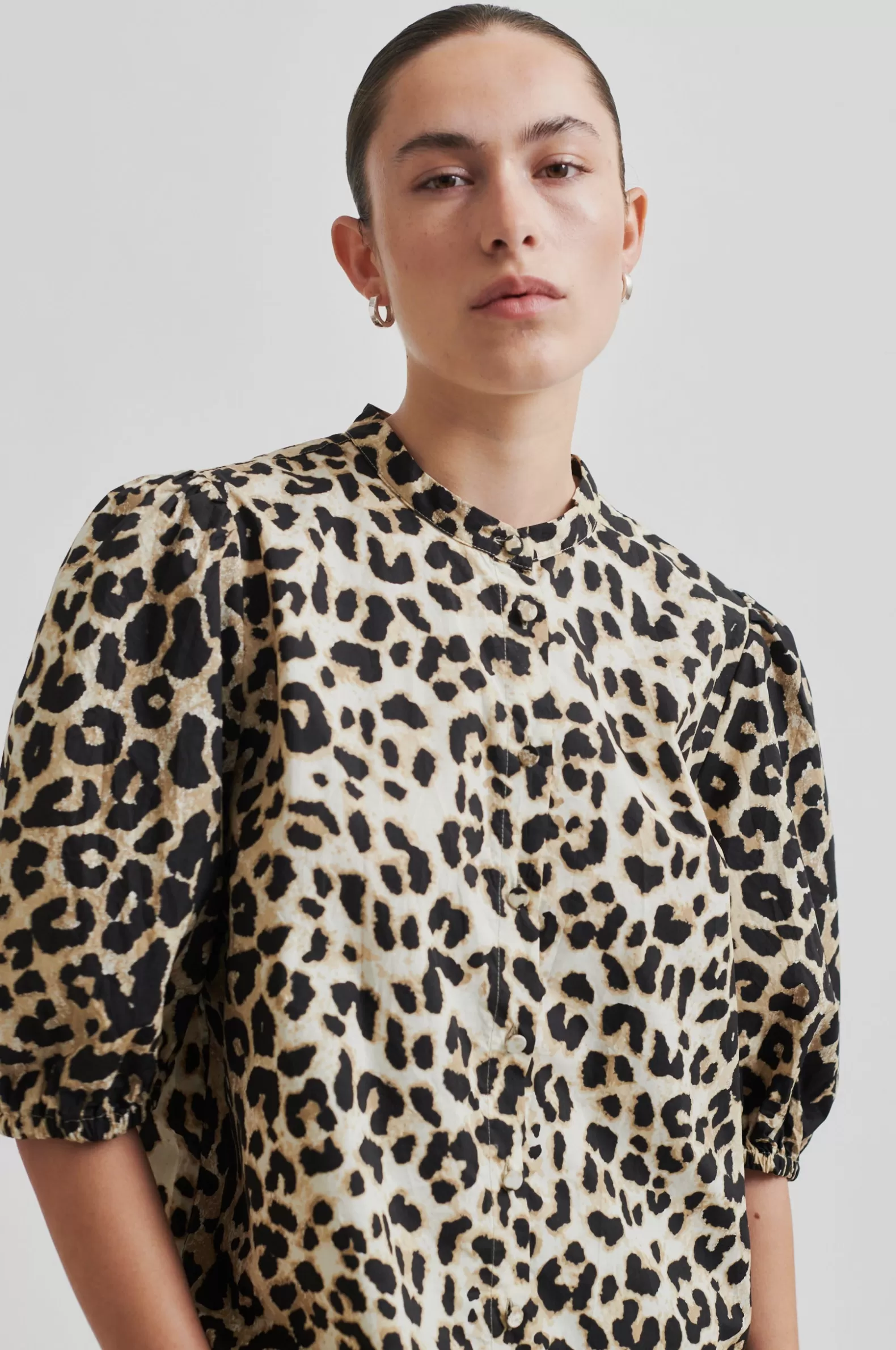 Second Female Leoa Shirt- Leopard Print | Shirts And Blouses